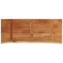 BLAT DO STOŁU 90X40X2,5CM DREWNO AKACJOWE NATURALNA KRAWĘDŹ