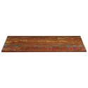 BLAT STOŁU 140X60X2,5CM PROSTOKĄTNY LITE DREWNO Z ODZYSKU