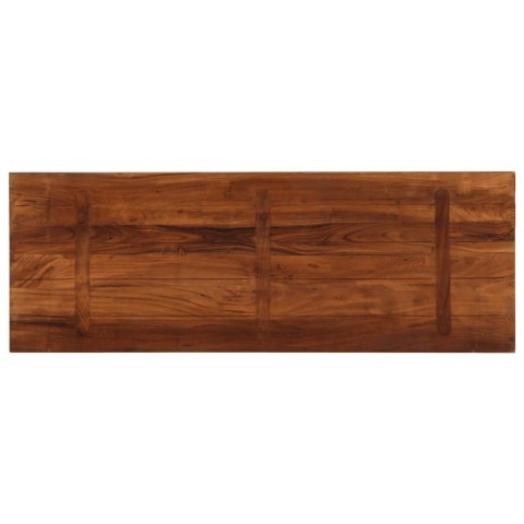 BLAT STOŁU 140X60X2,5CM PROSTOKĄTNY LITE DREWNO Z ODZYSKU
