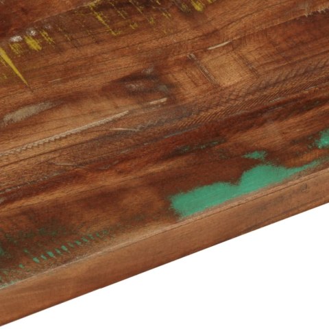 BLAT STOŁU 140X60X2,5CM PROSTOKĄTNY LITE DREWNO Z ODZYSKU