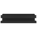 PÓŁKA PRYSZNICOWA CZARNY MAT 23X6,5X6CM STAL NIERDZEWNA 304