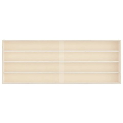 DREWNIANA GABLOTA KOLEKCJONERSKA Z DRZWIAMI 100X8,5X37CM