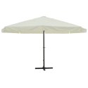PARASOL Z ALUMINIUM 500CM BIAŁY