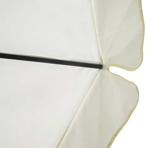 PARASOL Z ALUMINIUM 500CM BIAŁY