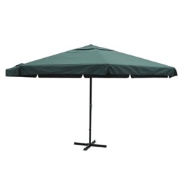 PARASOL Z ALUMINIUM 500CM ZIELONY