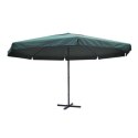 PARASOL Z ALUMINIUM 500CM ZIELONY
