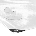 PRZEZROCZYSTA PLANDEKA Z OCZKAMI 3X4M PVC
