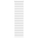 ROLETA ZEBRA BIAŁA SZEROKOŚĆ TKANINY 50,9CM POLIESTER