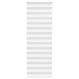 ROLETA ZEBRA BIAŁA SZEROKOŚĆ TKANINY 70,9CM POLIESTER
