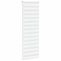 ROLETA ZEBRA BIAŁA SZEROKOŚĆ TKANINY 70,9CM POLIESTER