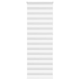 ROLETA ZEBRA BIAŁA SZEROKOŚĆ TKANINY 75,9CM POLIESTER