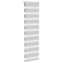 ROLETA ZEBRA JASNOSZARA SZEROKOŚĆ TKANINY 35,9CM POLIESTER