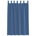 ZASŁONY WOALOWE Z PĘTELKAMI 2 SZT. ROYAL BLUE 140X175CM