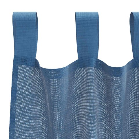 ZASŁONY WOALOWE Z PĘTELKAMI 2 SZT. ROYAL BLUE 140X175CM