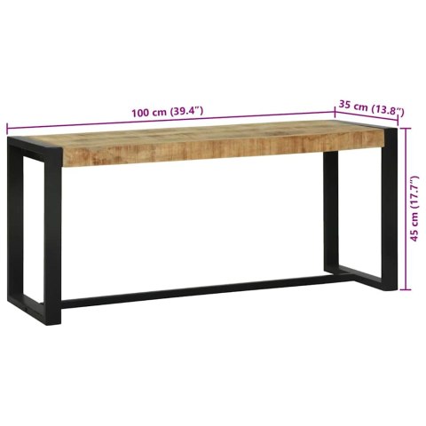 ŁAWKA DREWNO Z MANGO