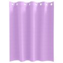 FIRANY BLACKOUT Z KÓŁKAMI 2 SZT. FIOLETOWY 140X140CM