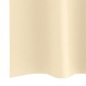 FIRANY BLACKOUT Z KÓŁKAMI 2 SZT. KREMOWY 140X140CM POLIESTER