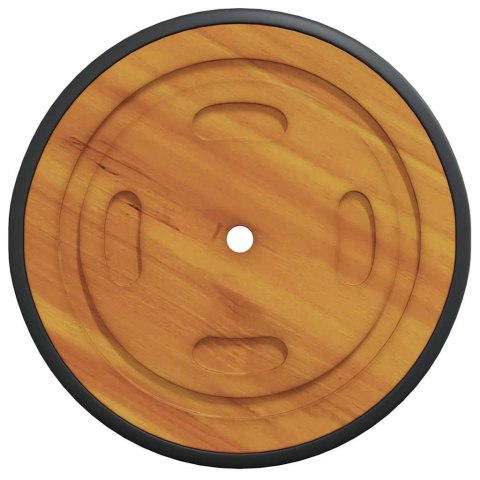 KÓŁKA DO LEŻAKA OGRODOWEGO ZESTAW 2SZT DREWNO AKACJOWE 20CM MOCNE UNIWERSALNE