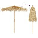 PARASOL OGRODOWY Z BAMBUSA I BANANOWYCH LIŚCI 270CM