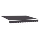 POSZYCIE TKANINA DO MARKIZY ODPORNA NA UV/WODĘ MOCNA ANTRACYT 330X195CM