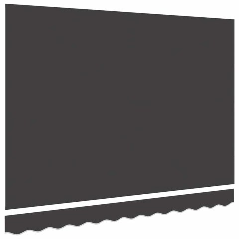 POSZYCIE TKANINA DO MARKIZY ODPORNA NA UV/WODĘ MOCNA ANTRACYT 330X195CM