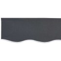 POSZYCIE TKANINA DO MARKIZY ODPORNA NA UV/WODĘ MOCNA ANTRACYT 330X195CM