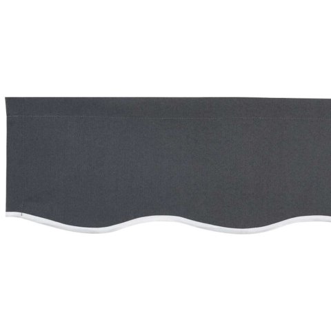POSZYCIE TKANINA DO MARKIZY ODPORNA NA UV/WODĘ MOCNA ANTRACYT 330X195CM