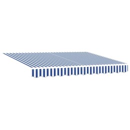 POSZYCIE TKANINA DO MARKIZY ODPORNA NA UV/WODĘ MOCNA NIEB/BIAŁY 235X195CM