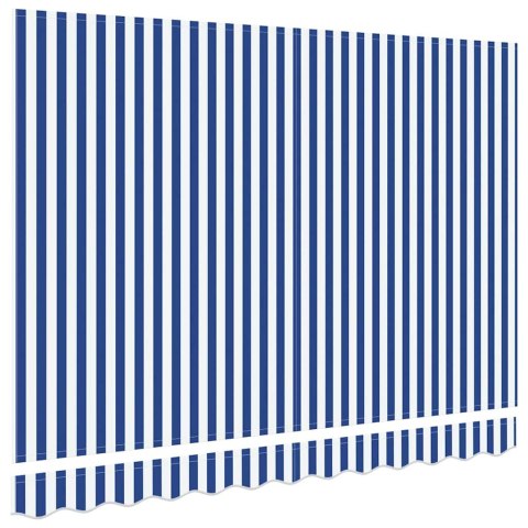 POSZYCIE TKANINA DO MARKIZY ODPORNA NA UV/WODĘ MOCNA NIEB/BIAŁY 235X195CM