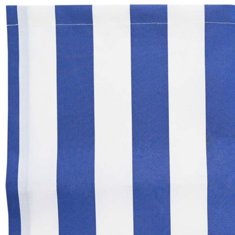 POSZYCIE TKANINA DO MARKIZY ODPORNA NA UV/WODĘ MOCNA NIEB/BIAŁY 235X195CM