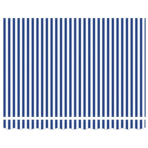 POSZYCIE TKANINA DO MARKIZY ODPORNA NA UV/WODĘ MOCNA NIEB/BIAŁY 330X195CM