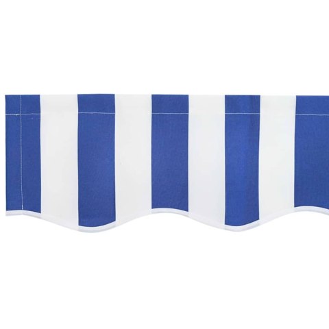 POSZYCIE TKANINA DO MARKIZY ODPORNA NA UV/WODĘ MOCNA NIEB/BIAŁY 330X195CM