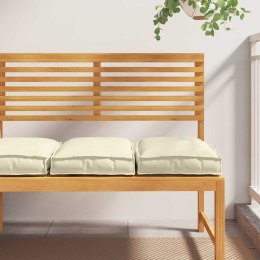 PODUSZKA 2 PCS KREMOWY 40X 40X 8CM MATERIAŁ OXFORD