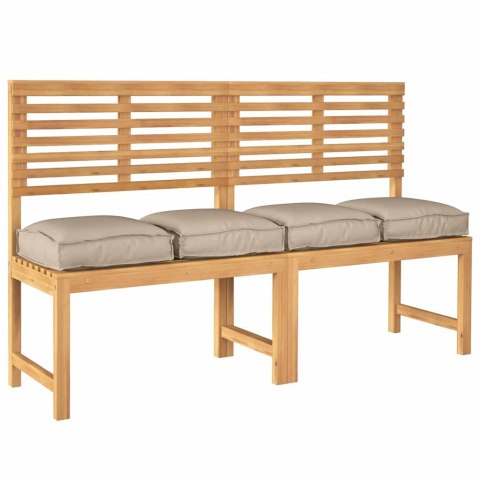 PODUSZKA 4 SZT. CIEMNOSZARY 40X40X8CM MATERIAŁ OXFORD