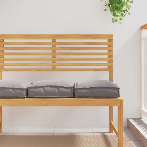 PODUSZKA 4 SZT. SZARY 40X40X8CM MATERIAŁ OXFORD