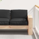 PODUSZKA CZARNY 80X80X12CM MATERIAŁ OXFORD