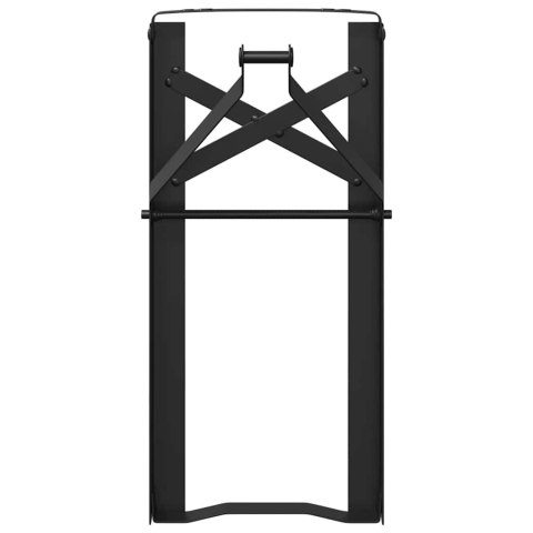 NOGI DO ŁAWKI PIWNEJ CZARNY STAL MALOWANA PROSZKOWO