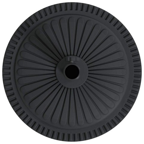 PODSTAWA DO PARASOLA ART DECO CZARNY Ø 45X39.5CM ŻELAZO