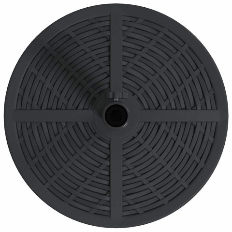 PODSTAWA DO PARASOLA ART DECO CZARNY Ø 45X39,5CM ŻELAZO