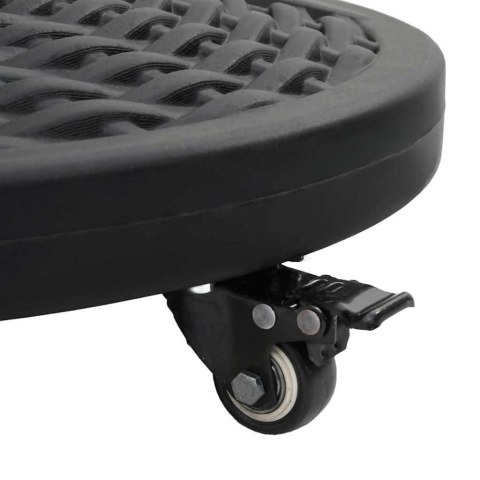 PODSTAWA DO PARASOLA ART DECO CZARNY Ø 45X39,5CM ŻELAZO