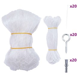 SIATKA DLA KOTA PRZEZROCZYSTA 3X2M NYLON