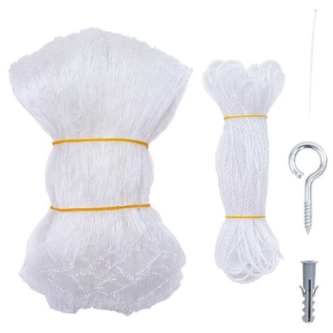 SIATKA DLA KOTA PRZEZROCZYSTA 4X3M NYLON