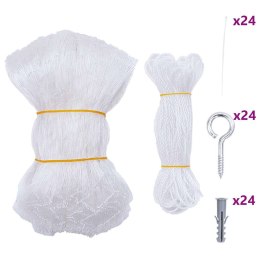 SIATKA DLA KOTA PRZEZROCZYSTA 8X3M NYLON