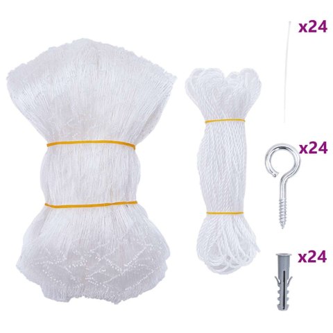 SIATKA DLA KOTA PRZEZROCZYSTA 8X3M NYLON