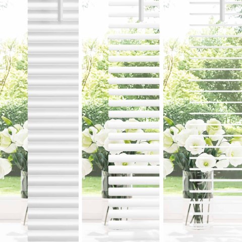 ŻALUZJA WENECKA Z REGULACJĄ BIAŁY 150X70CM PVC
