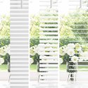 ŻALUZJA WENECKA Z REGULACJĄ BIAŁY 150X90CM PVC