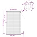 ŻALUZJA WENECKA Z REGULACJĄ BIAŁY 150X90CM PVC