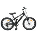 KIDS MOUNTAIN BIKE 20 CALI 6-SPEED DLA DZIECI W WIEKU 5-8 LAT