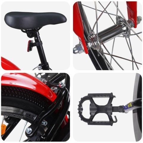 ROWER DZIECIĘCY 22 CALI OD 7 DO 12 LAT NIEBIESKO-BIAŁY