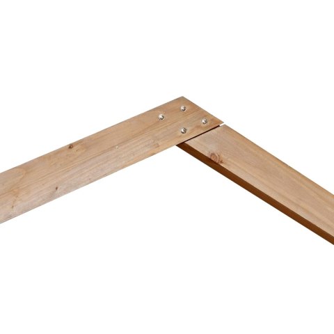 ŁUK ŚLUBNY JASNY BRĄZ 221X92X216CM LITE DREWNO SOSNOWE